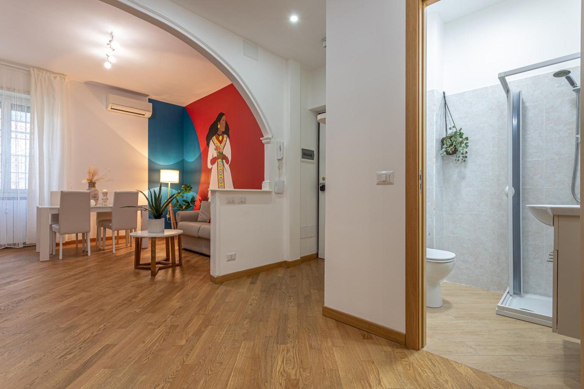 Апартаменти Casa Abeba A Torre Maura Рим Екстер'єр фото